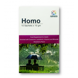 HOMO IRON SUPPLEMENT ( LACTOFERRIN + COLOSTRUM + ZINC + SELENIUM + VITAMIN C ) 10 SACHETS
